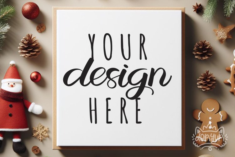 Christmas Mockup | Christmas Card Mockups