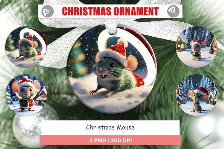 Christmas Ornaments Christmas Mouse