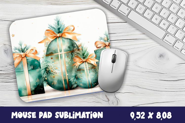 Christmas gift mouse pad / sublimation