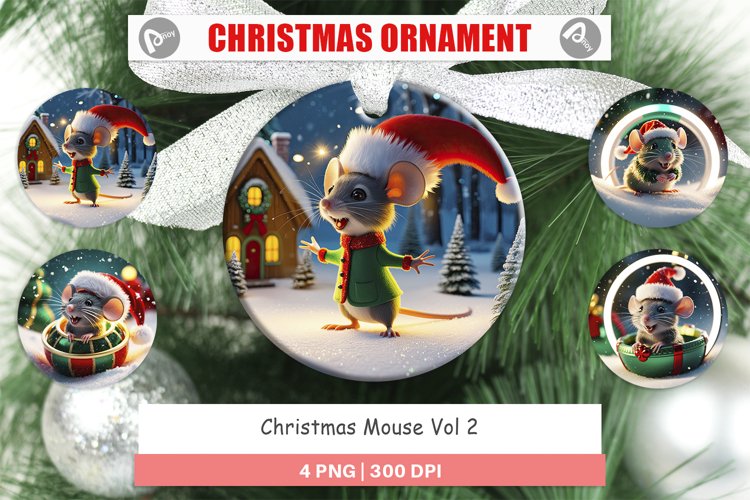 Christmas Ornaments Christmas Mouse