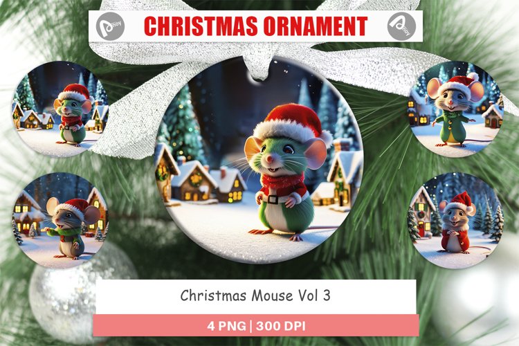 Christmas Ornaments Christmas Mouse