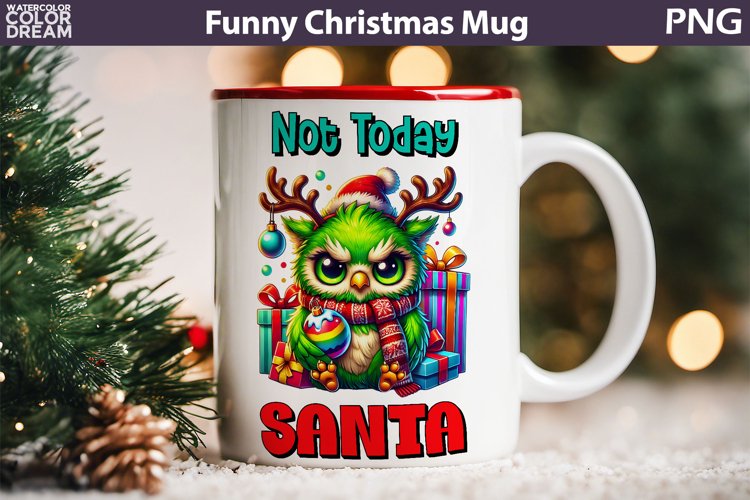 Grumpy Christmas Mug | Sarcastic Coffee Mug