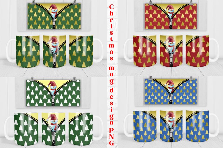 Christmas mug sublimation design wrap 15 Oz, Christmas snowman mug, Christmas mug bundle.