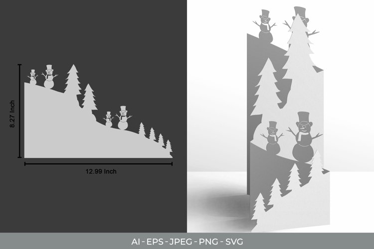 3D Christmas SVG Image 9