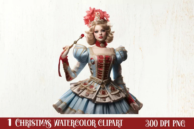 Christmas Nutcracker Sublimation Clipart, Christmas PNG