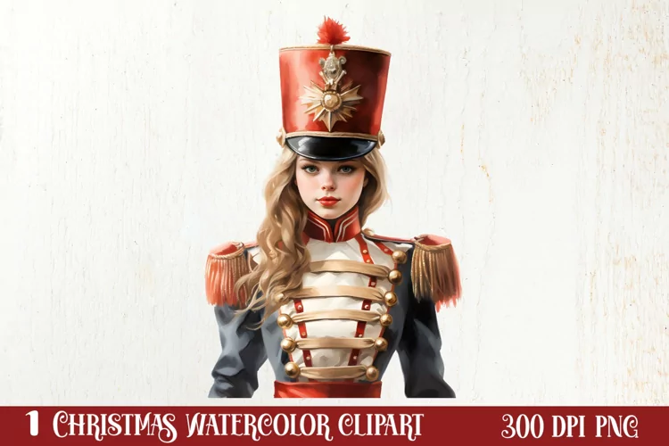 Christmas Nutcracker Sublimation Clipart, Christmas PNG