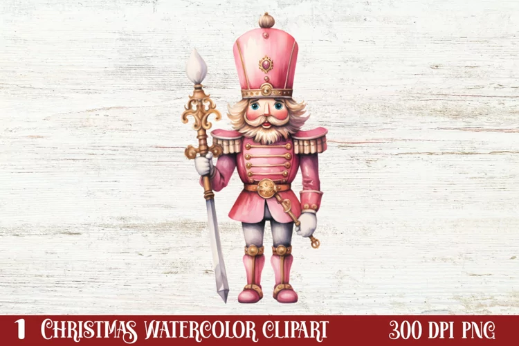 Christmas Nutcracker Clipart Sublimation, Christmas PNG