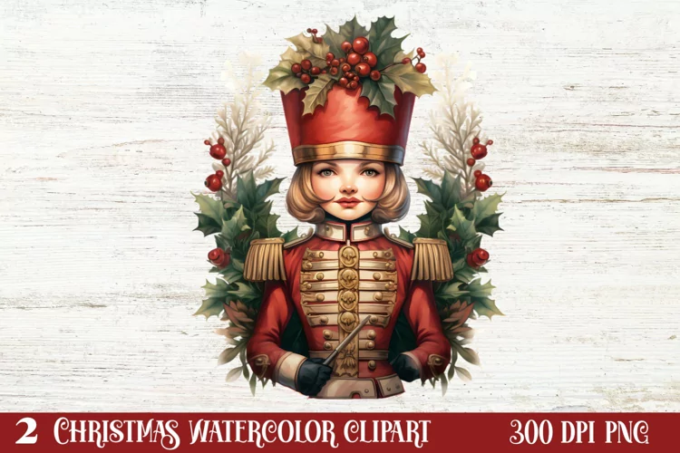 Christmas Nutcracker Clipart Sublimation, Christmas PNG