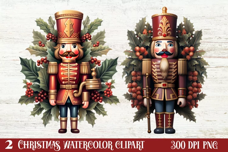 Christmas Nutcracker Clipart Sublimation, Christmas PNG