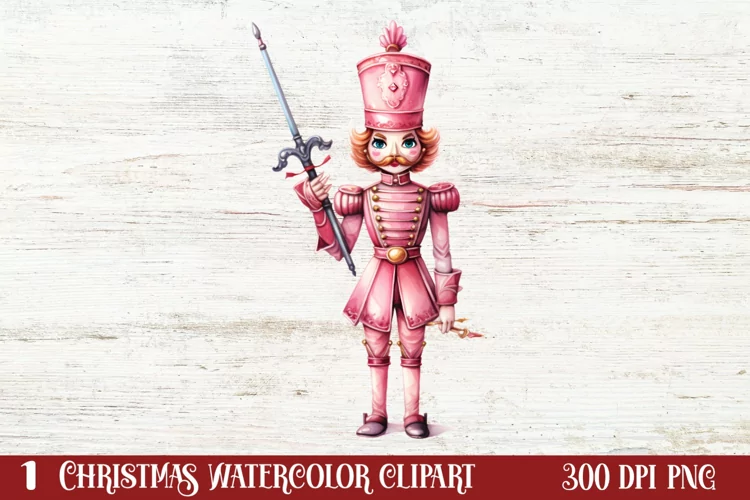 Christmas Nutcracker Clipart Sublimation, Christmas PNG