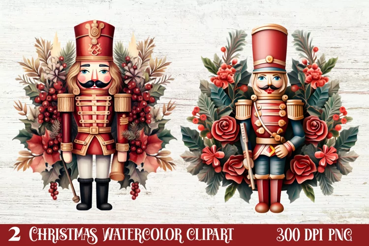 Christmas Nutcracker Clipart Sublimation, Christmas PNG
