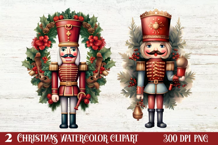 Christmas Nutcracker Clipart Sublimation, Christmas PNG
