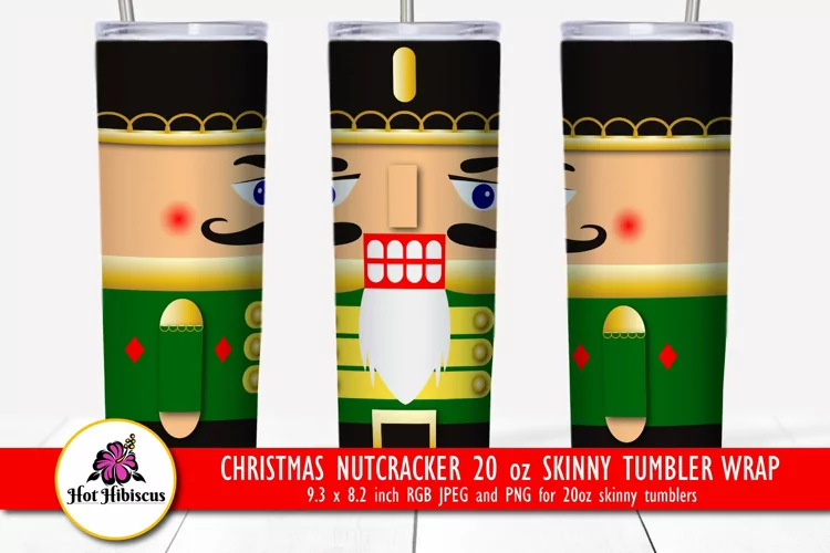 Christmas Nutcracker Tumbler, Nutcracker Tumbler Sublimation