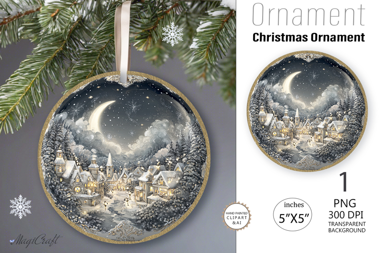 Christmas Ornament Sublimation Designs Image 16