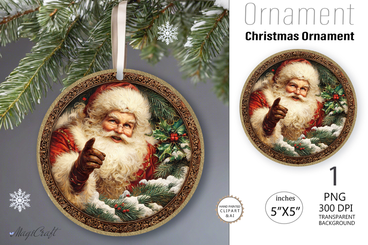 Christmas Ornament Sublimation Designs Image 9