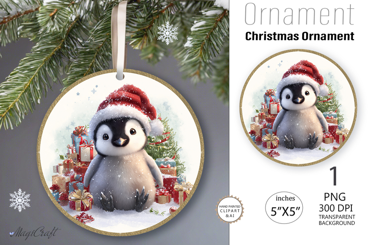 Christmas Ornaments Clipart Image 3