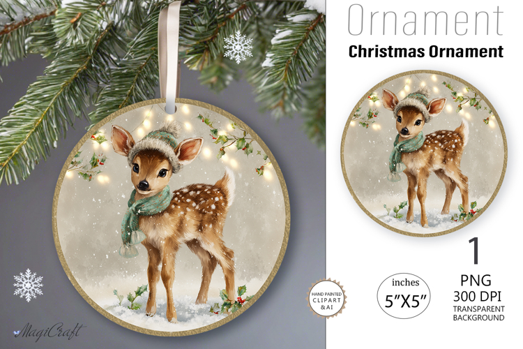 Christmas Ornament Sublimation Designs Image 20