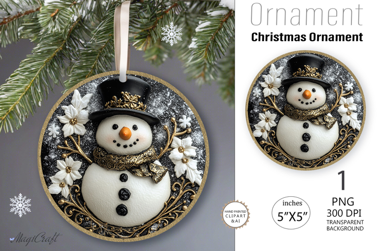 Christmas Ornament Sublimation Designs Image 6