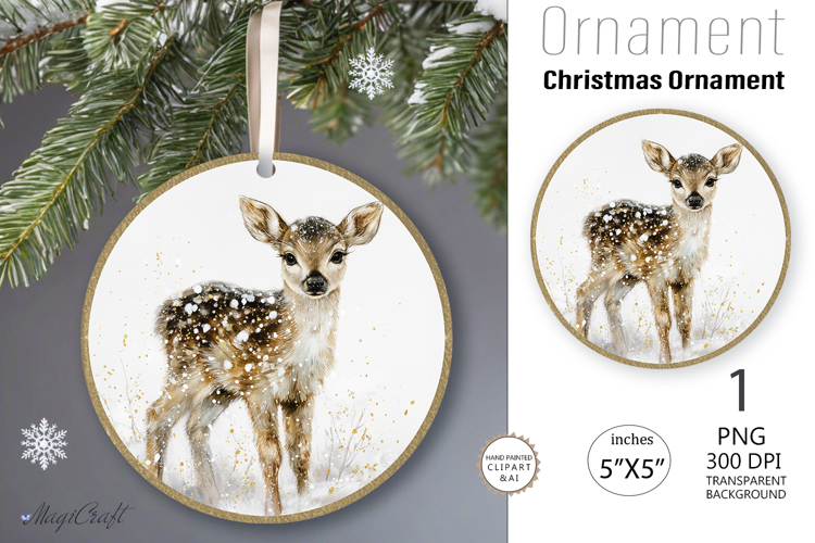 Christmas Ornament Sublimation Designs Image 7