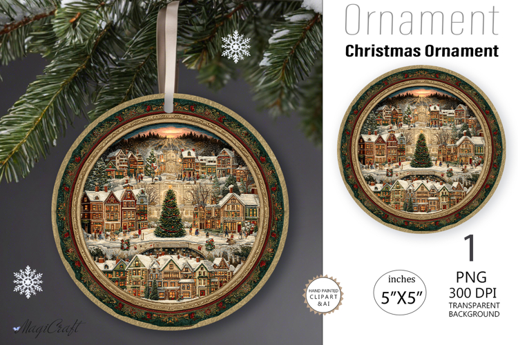 Christmas Ornament Sublimation Designs Image 8