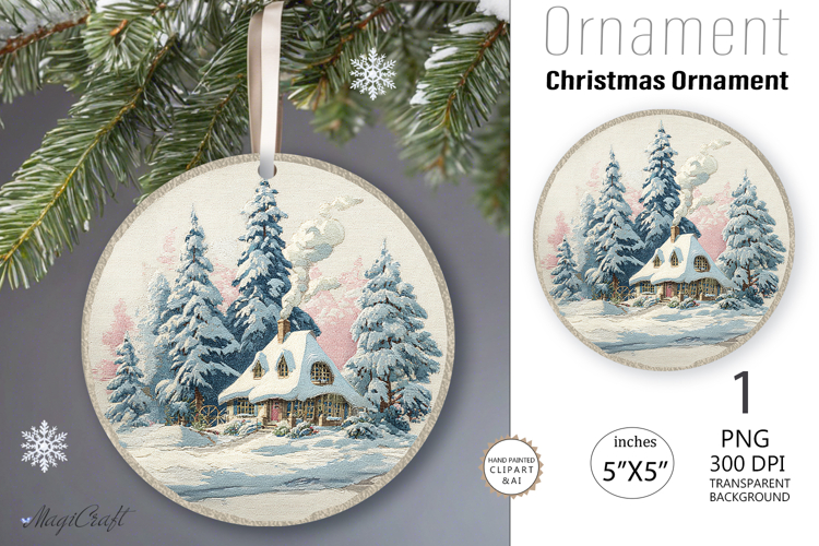 Christmas Ornament Sublimation Designs Image 2