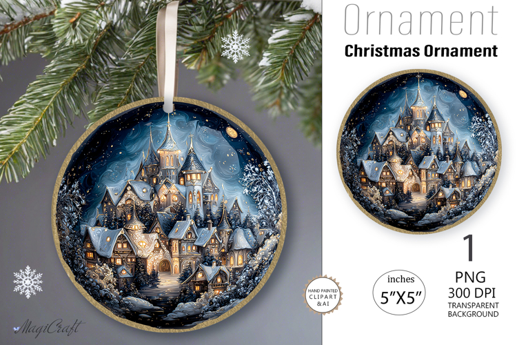 Christmas Ornament Sublimation Designs Image 8