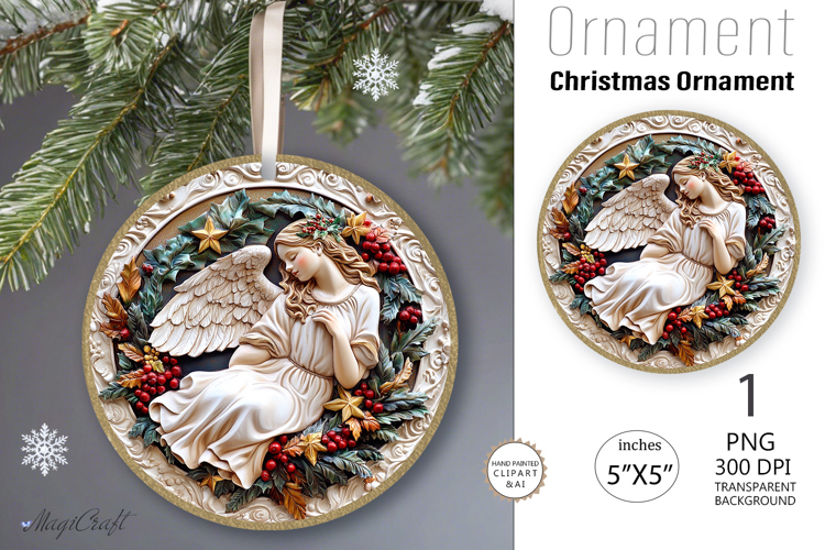 Christmas Ornament Sublimation Designs Image 5
