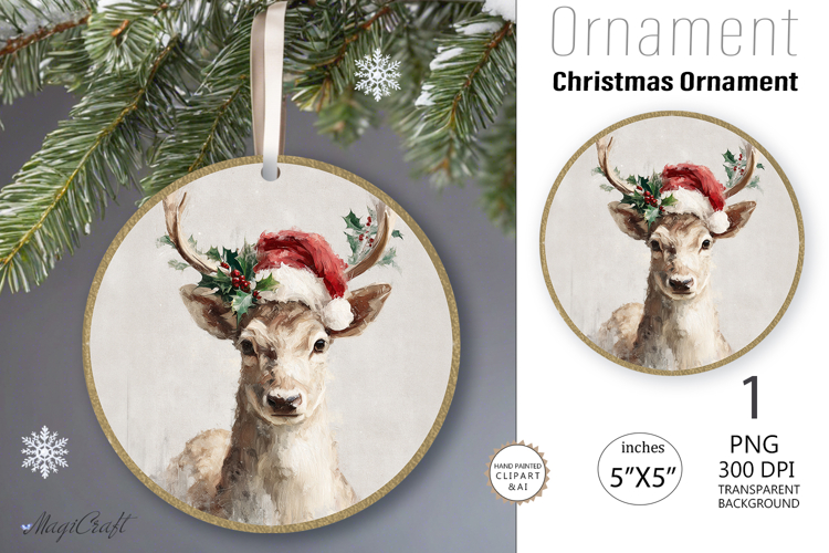 Christmas Ornament Sublimation Designs Image 23