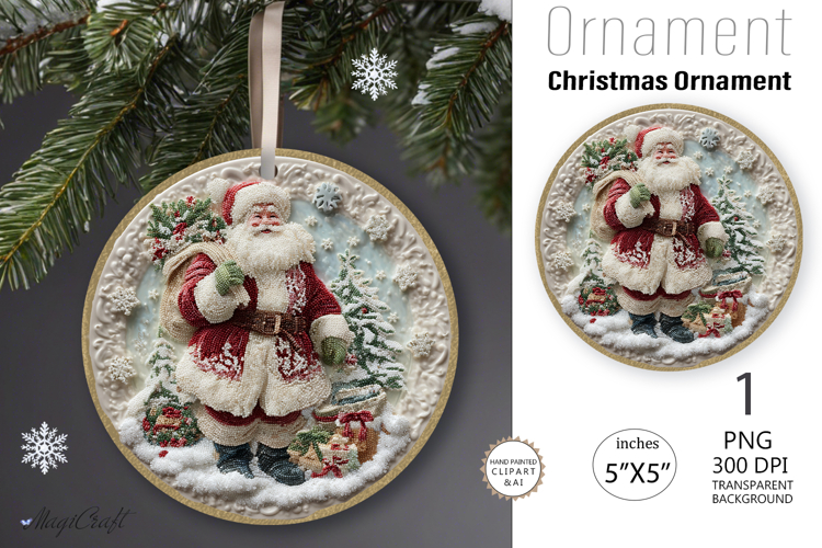 Christmas Ornament Sublimation Designs Image 22