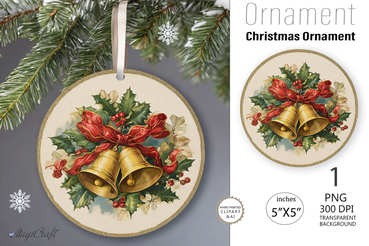 Christmas Ornament Sublimation Designs Image 16