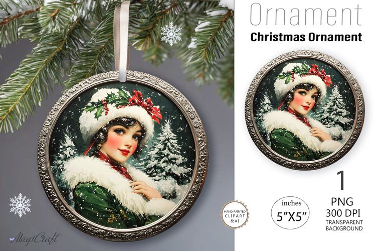 Christmas Ornament Sublimation Designs Image 12