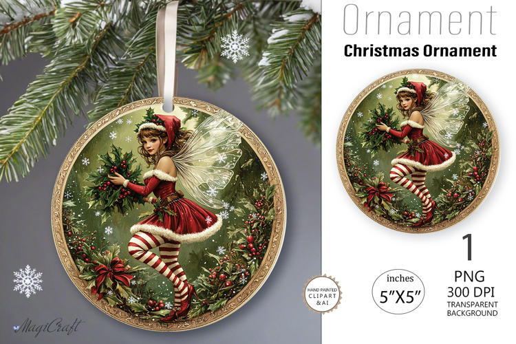 Christmas Ornament Sublimation Designs Image 21