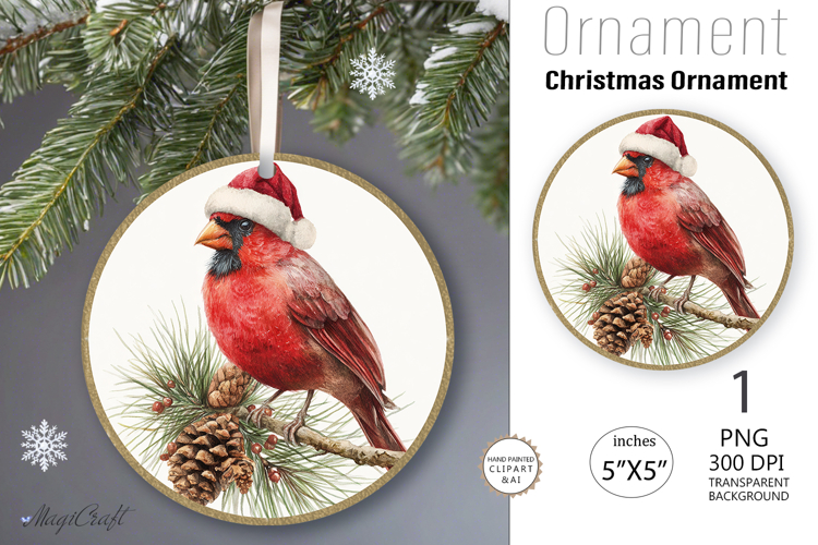 Christmas Ornaments Clipart Image 8