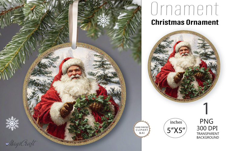 Christmas Ornament Sublimation Designs Image 10