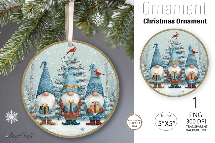 Christmas Ornament Sublimation Designs Image 16