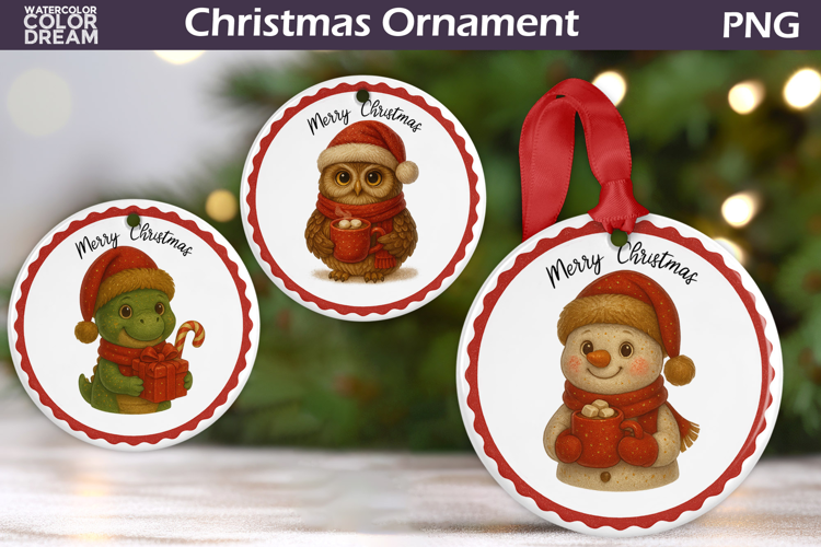 Vintage Christmas Ornament | Cute Christmas Characters