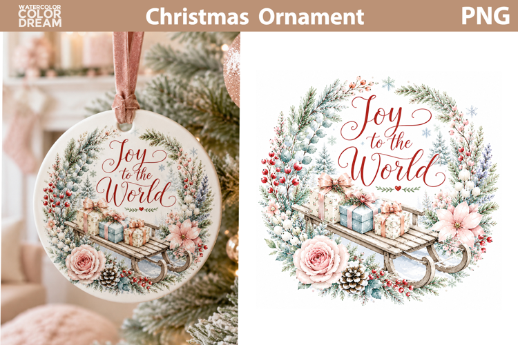Christmas Quote | Christmas Ornament Sublimation