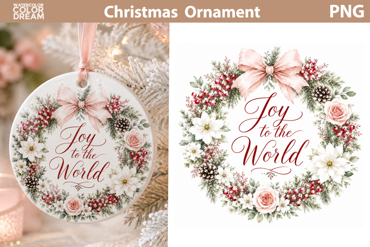 Christmas Quote | Christmas Ornament Sublimation