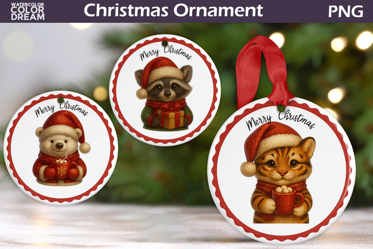 Vintage Christmas Ornament | Cute Christmas Characters