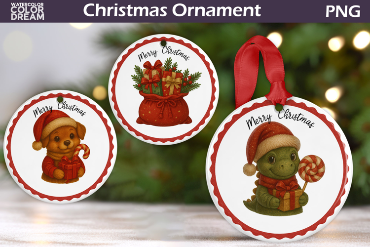 Vintage Christmas Ornament | Cute Christmas Characters
