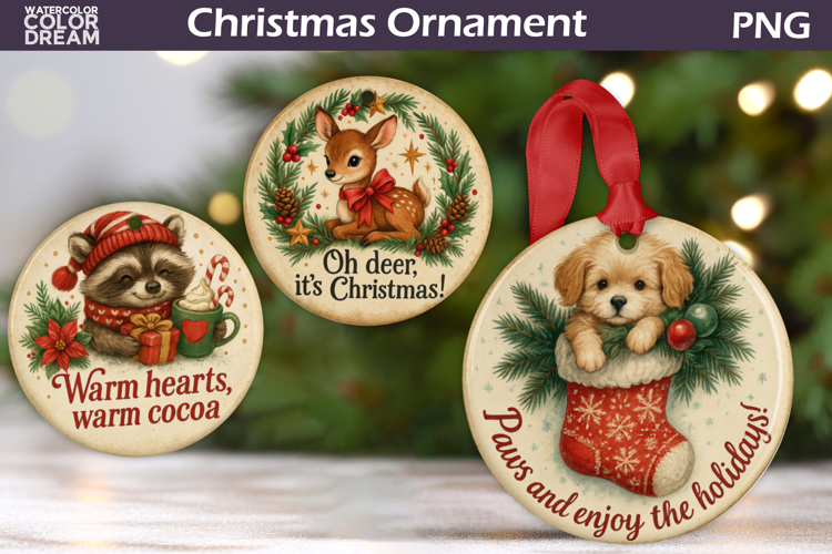 Christmas Ornament Clipart Image 6