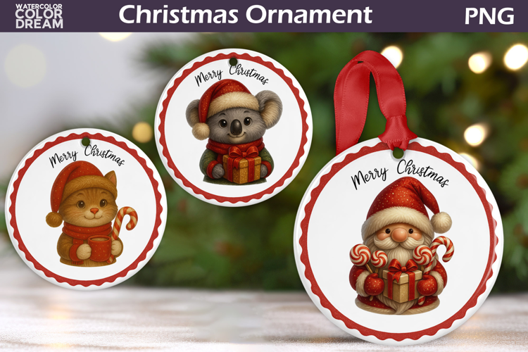 Vintage Christmas Ornament | Cute Christmas Characters