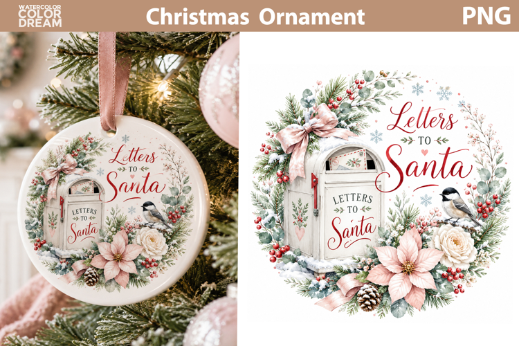 Christmas Ornament Sublimation | Christmas Quote