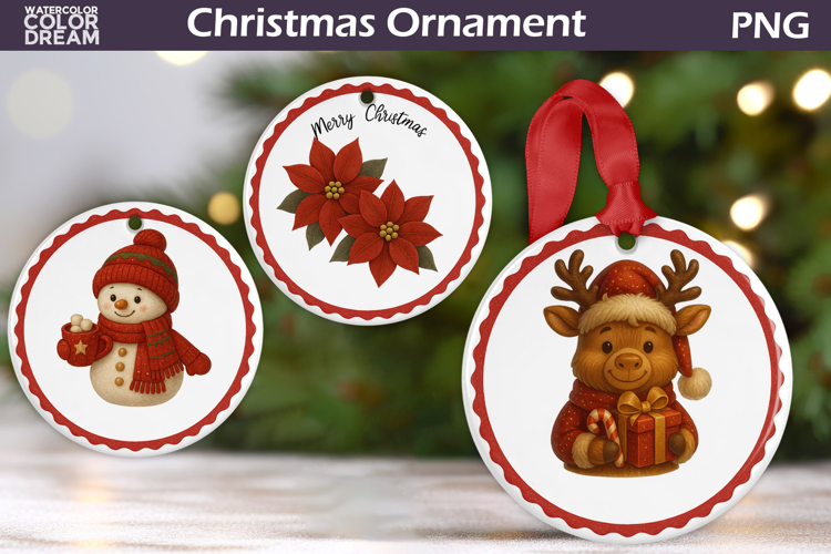 Vintage Christmas Ornament | Cute Christmas Characters