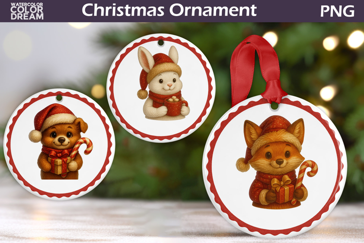 Vintage Christmas Ornament | Cute Christmas Characters
