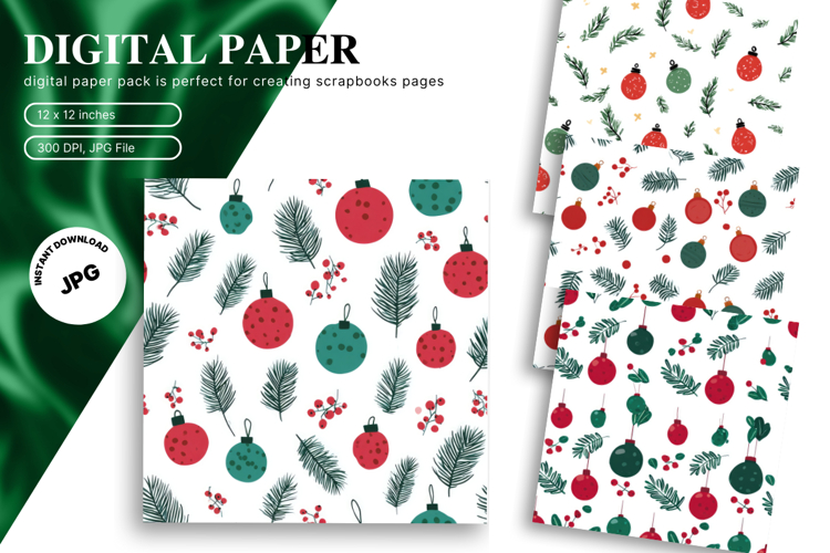 Christmas Seamless Pattern Image 6