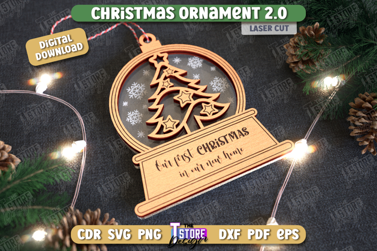 Christmas Ornament Clipart Image 12