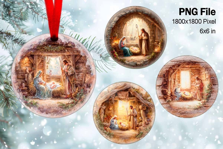 Nativity Scene Clipart Image 14