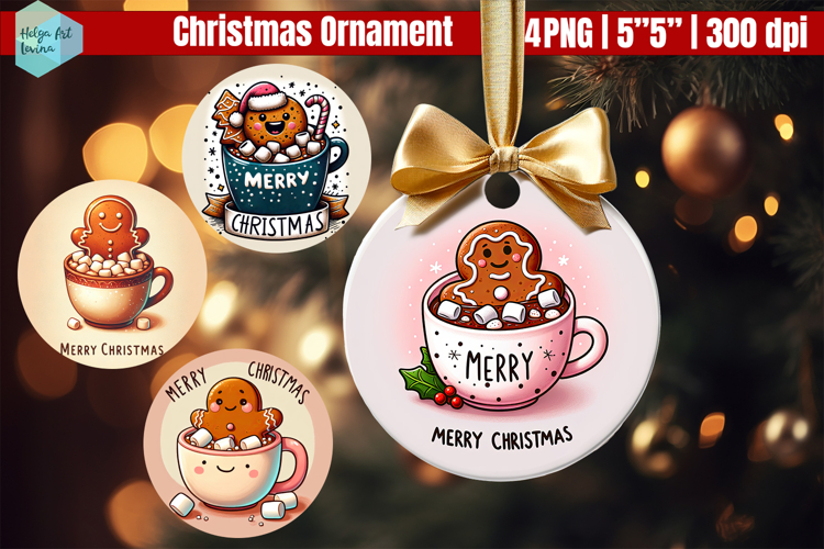 Hot drinks Christmas Ornaments PNG