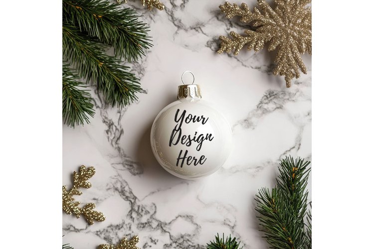 Christmas Ornament Clipart Image 6